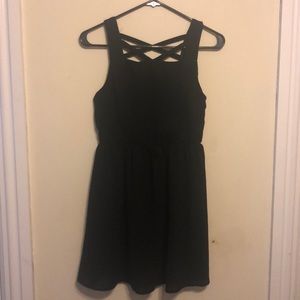 open back LBD
